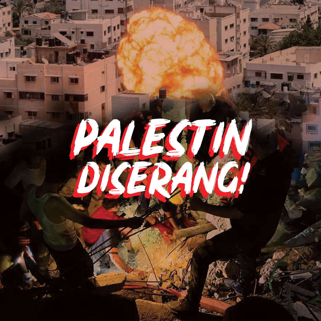 Palestin Diserang